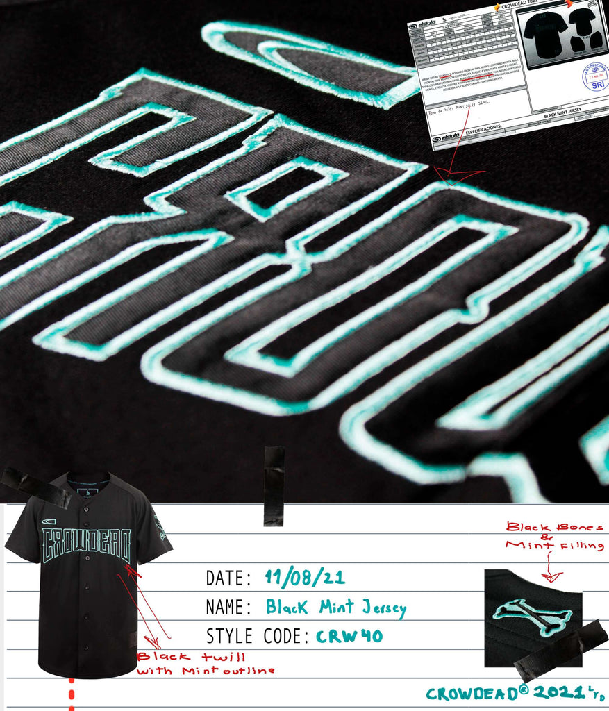 BLACK MINT JERSEY DESIGN
