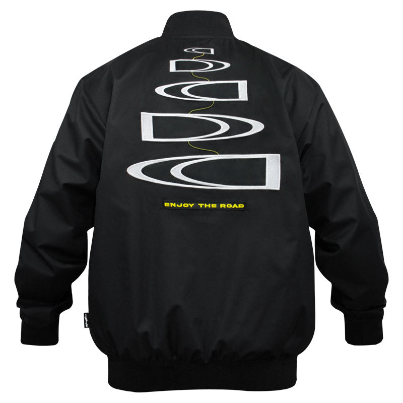 Enjoy The Road jacket by Crowdead. Rear view.