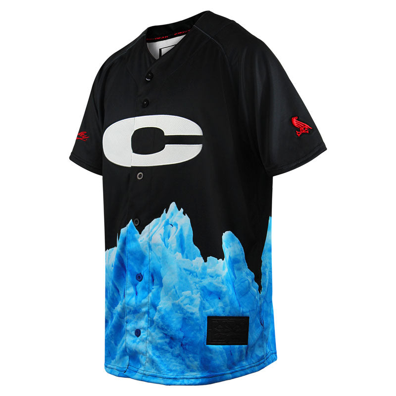 Ice jersey by Crowdead. Side view.