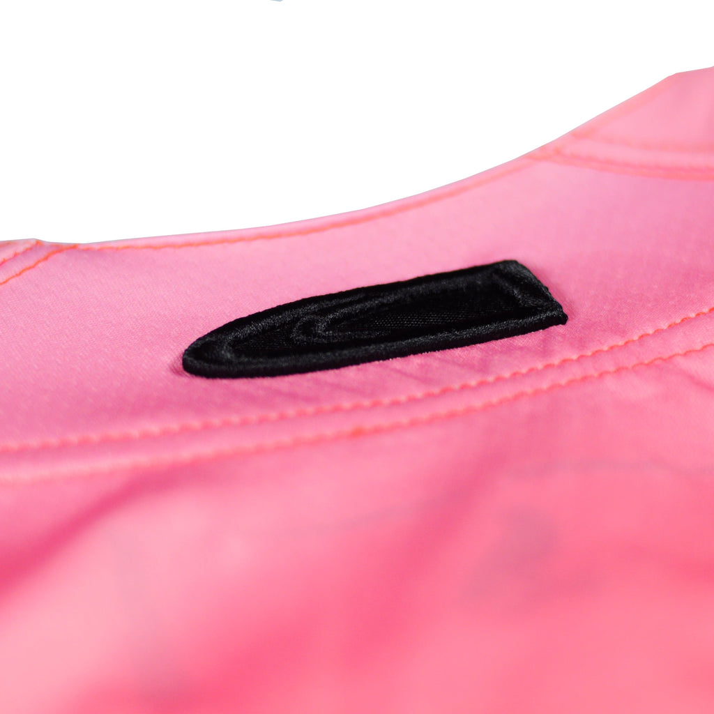 Mars jersey by Crowdead. Rear CD Bullet embroidered logo closeup
