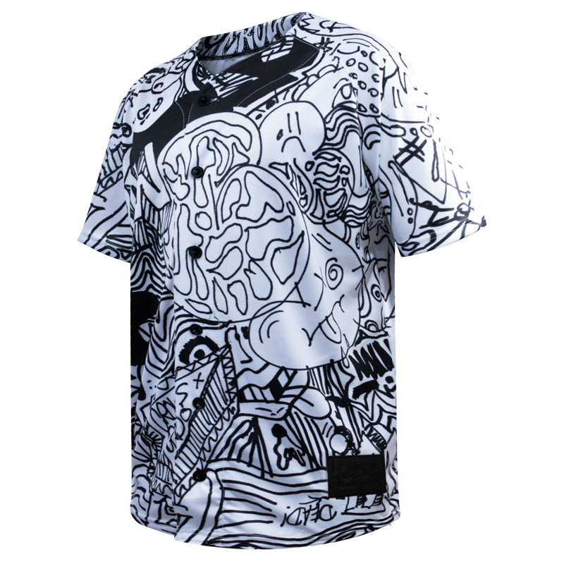 Comic City jersey by Crowdead streetwear fashion - Side